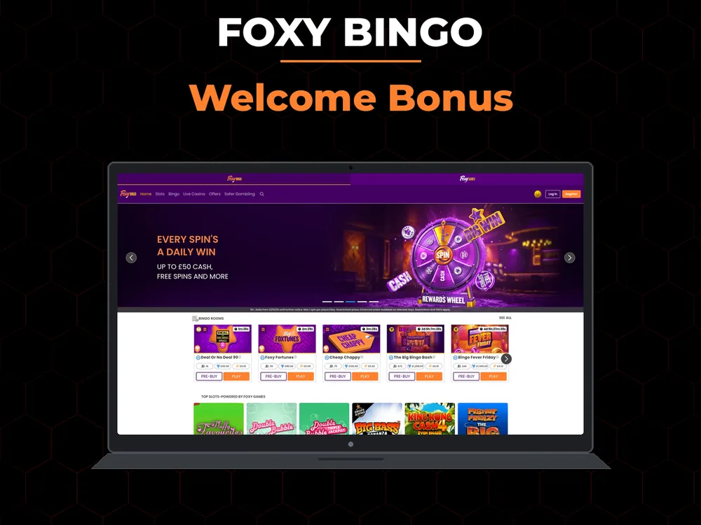 Foxy Bingo - Welcome Bonus