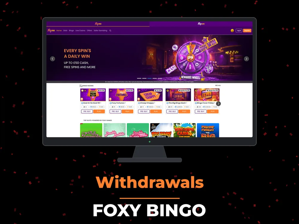 Foxy Bingo - Withdrawals