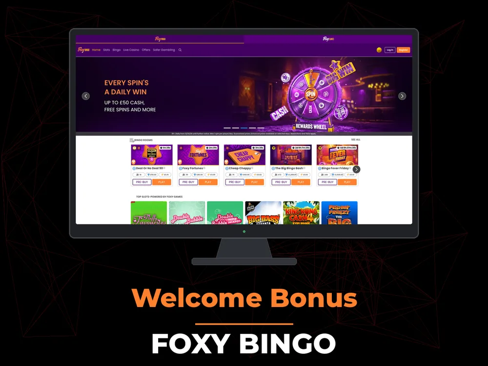 Foxy Bingo - Welcome Bonus