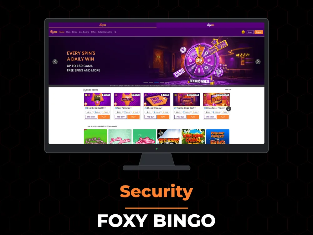Foxy Bingo - Security