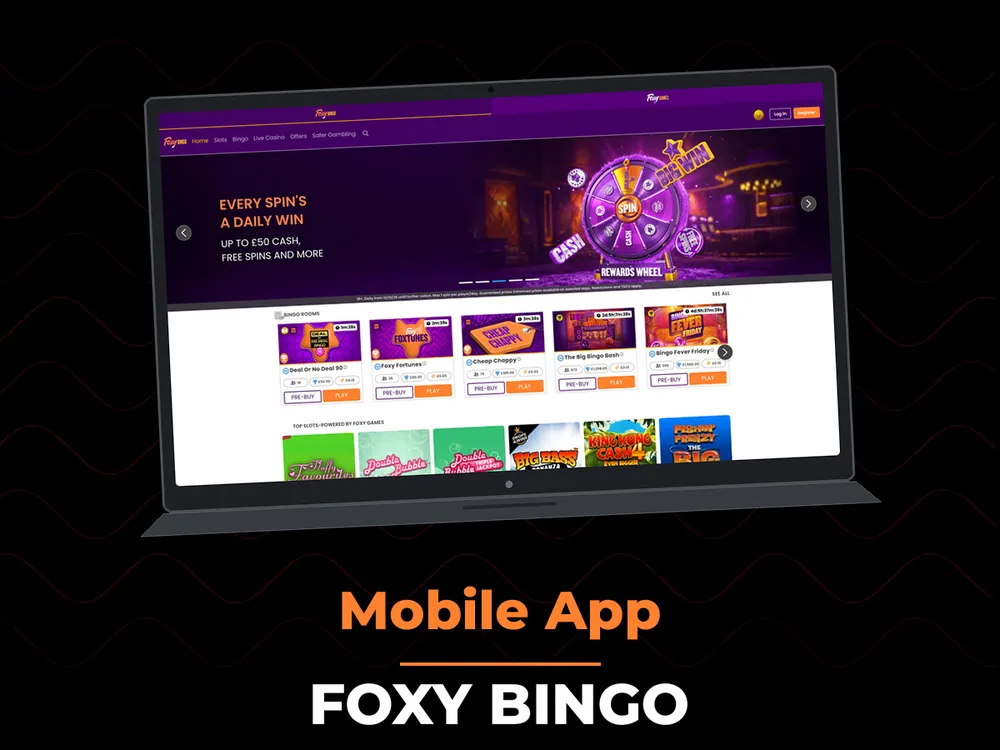 Foxy Bingo - Mobile App