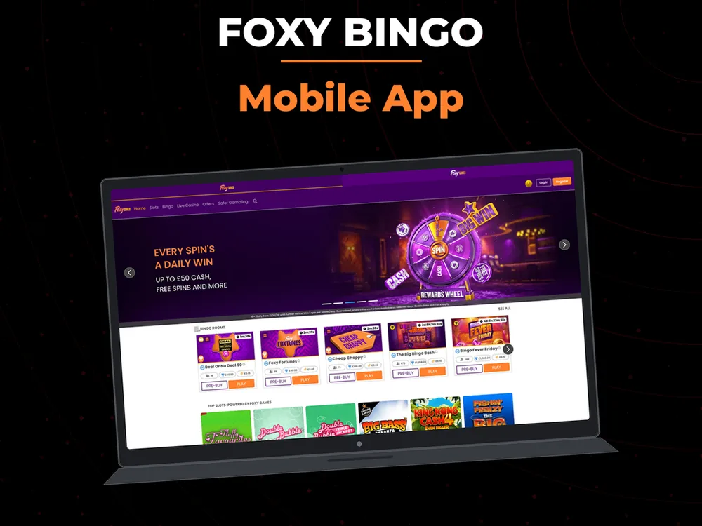 Foxy Bingo - Mobile App
