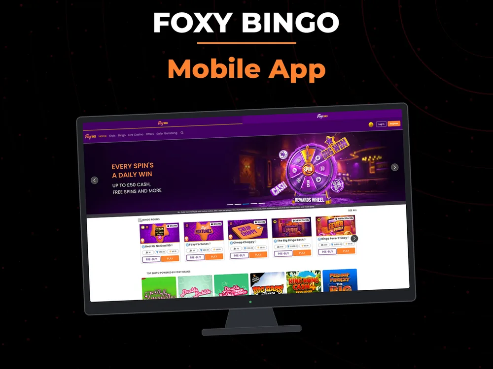 Foxy Bingo - Mobile App