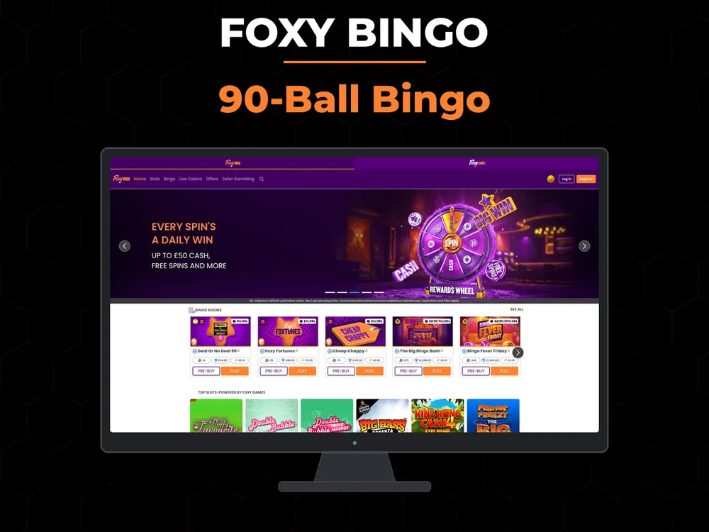 Foxy Bingo - 90-Ball Bingo