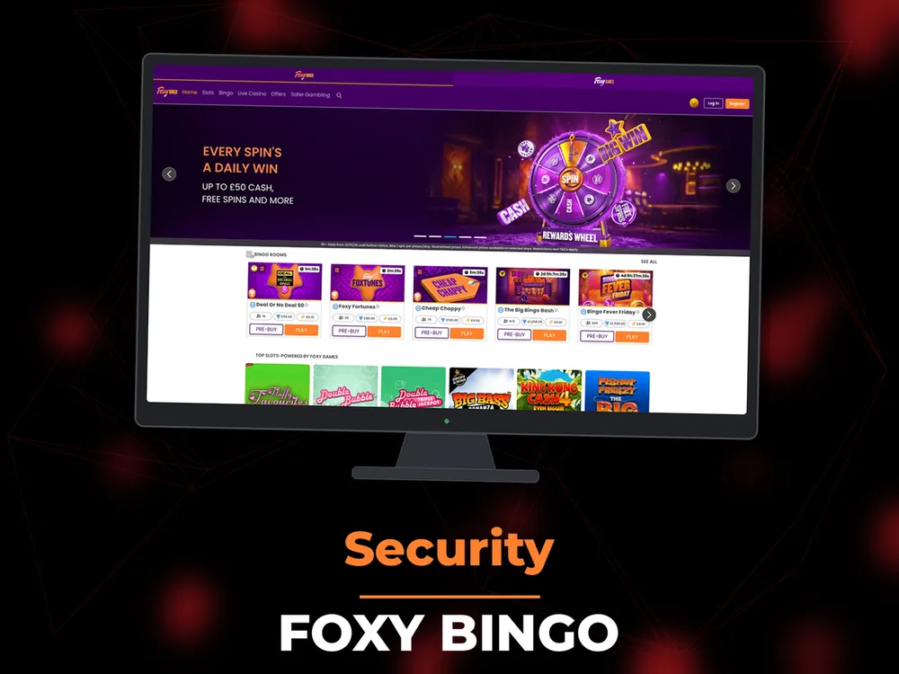 Foxy Bingo - Security