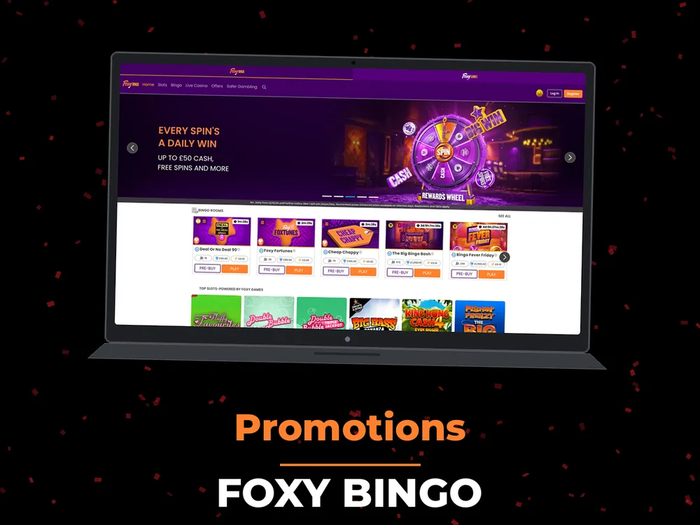 Foxy Bingo - Promotions